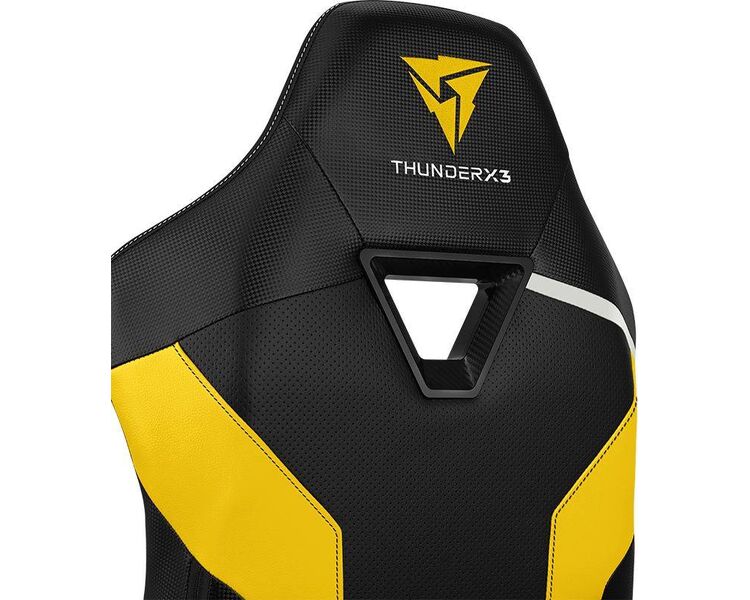 Купить Кресло игровое ThunderX3 TC3 желтый, Цвет: черный/желтый, фото 11
