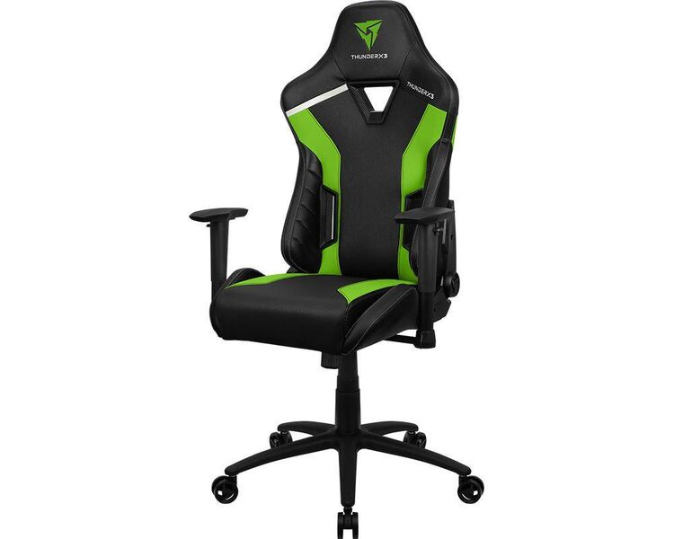 Купить Кресло игровое ThunderX3 TC3 зеленый, Цвет: черный/зеленый, фото 6