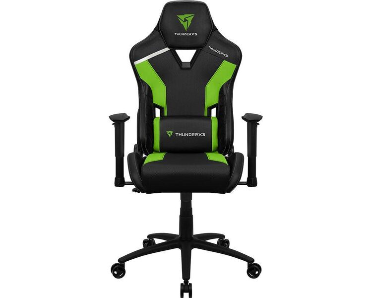 Купить Кресло игровое ThunderX3 TC3 зеленый, Цвет: черный/зеленый, фото 9