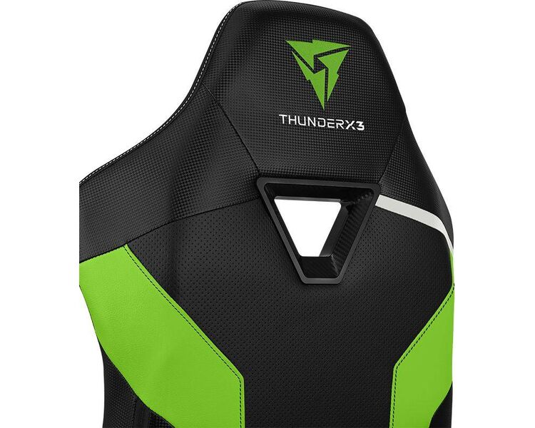 Купить Кресло игровое ThunderX3 TC3 зеленый, Цвет: черный/зеленый, фото 11