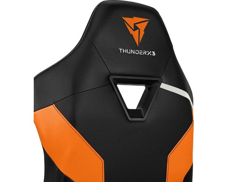 Купить Кресло игровое ThunderX3 TC3 оранжевый, Цвет: черный/оранжевый, фото 11