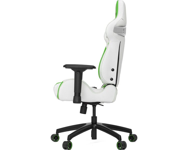 Купить Кресло игровое Vertagear S-Line SL4000 белый, черный, Цвет: белый/зеленый/черный, фото 6