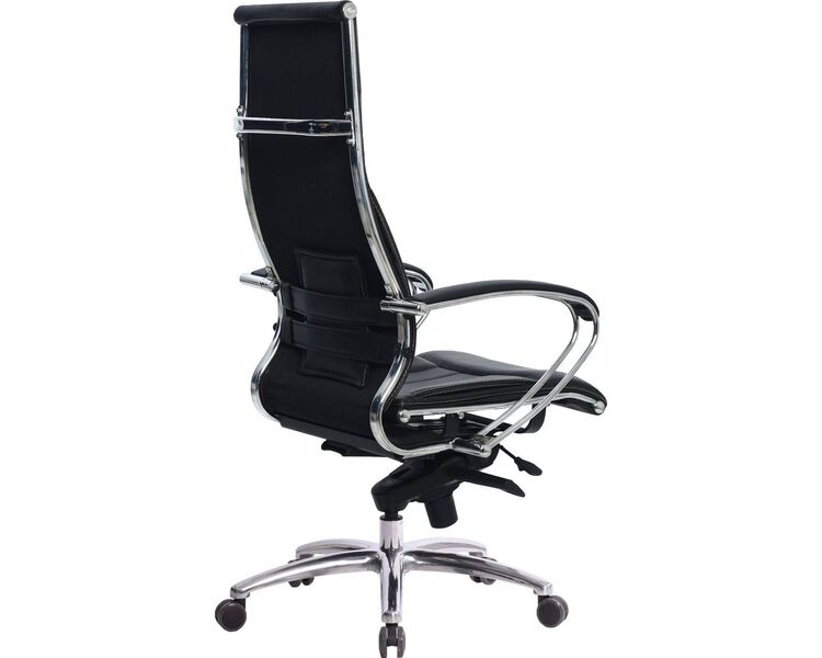 Купить Кресло офисное Samurai Lux черный, хром, Цвет: черный/хром, фото 3