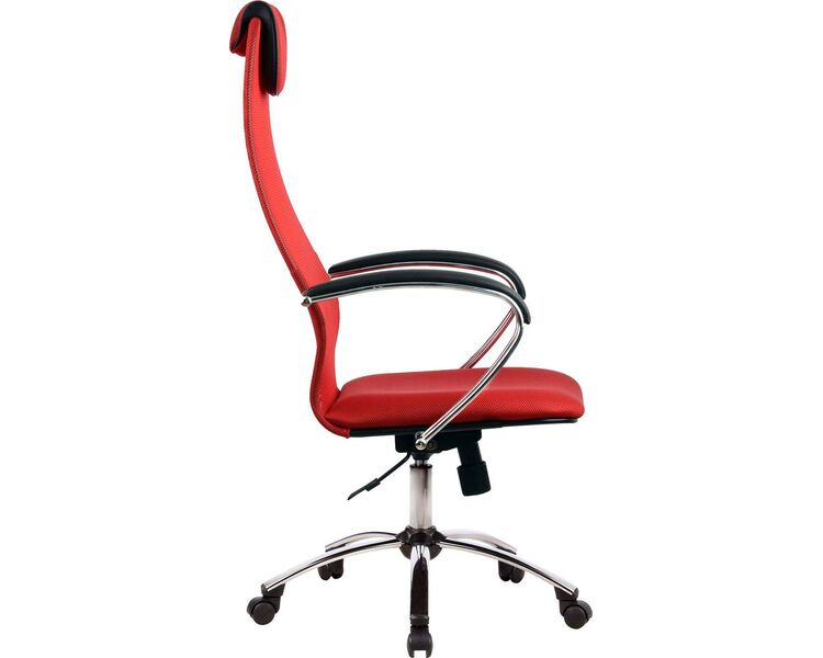 Купить Кресло руководителя Metta BK-8 Ch красный, хром, Цвет: красный/хром, фото 3