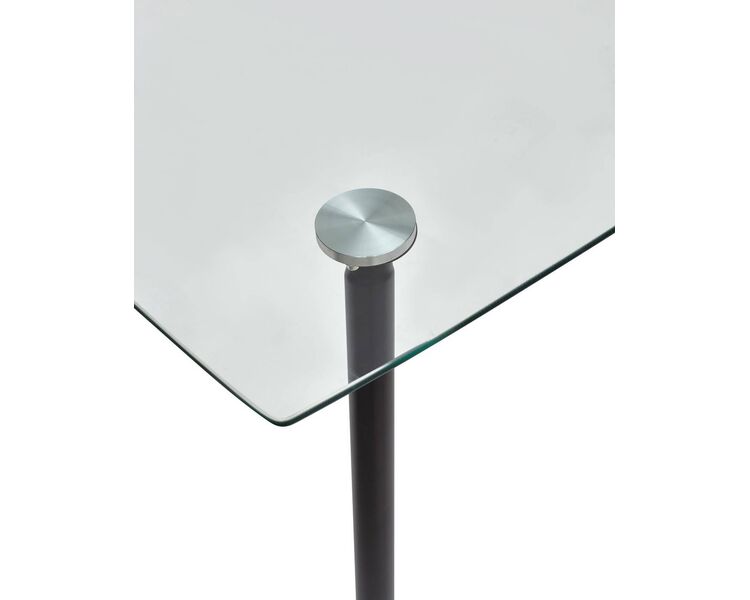 Купить Стол Ron прямоугольный, металл, закаленное стекло, 120 x 70 см, фото 2