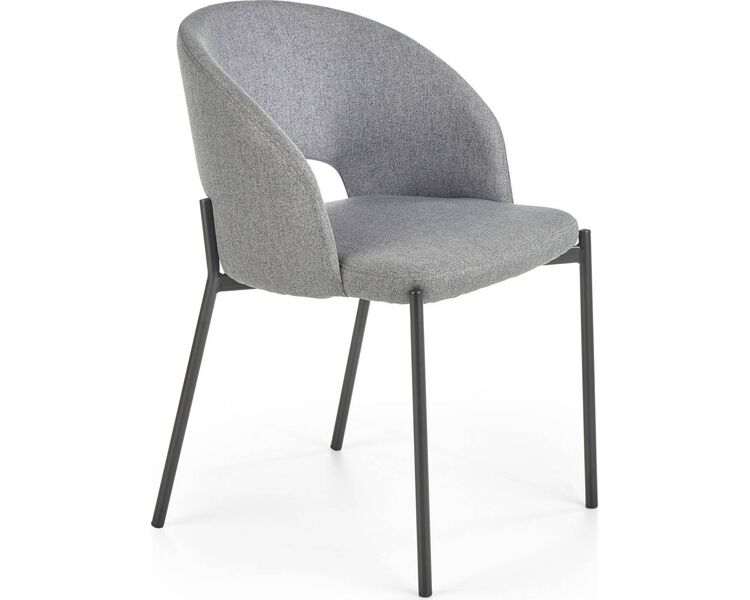Купить Стул-кресло Halmar K373 серый, черный, Цвет: серый
