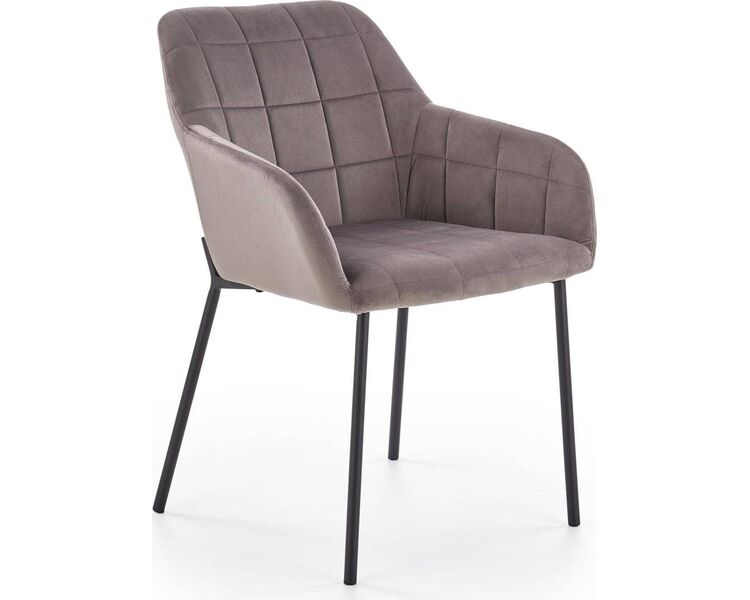 Купить Стул-кресло Halmar K305 серый, черный, Цвет: серый
