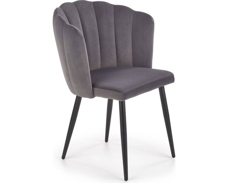 Купить Стул-кресло Halmar K386 серый, черный, Цвет: серый