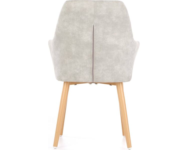 Купить Стул-кресло Halmar K287 серый, бежевый, Цвет: серый, фото 6