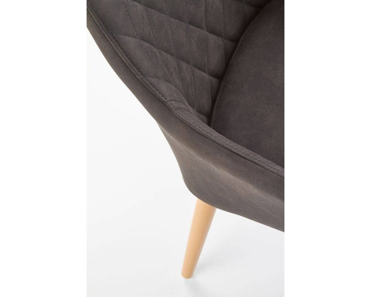 Купить Стул-кресло Halmar K287 темно-коричневый, бежевый, Цвет: темно-коричневый, фото 2