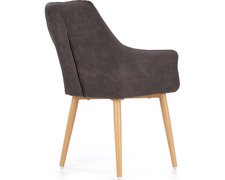 Купить Стул-кресло Halmar K287 темно-коричневый, бежевый, Цвет: темно-коричневый, фото 7