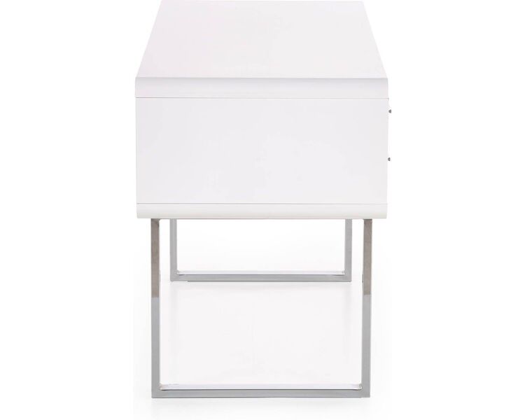 Купить Стол письменный Halmar B30 прямоугольный, металл, МДФ, 120 x 55 см, Варианты цвета: белый, фото 5