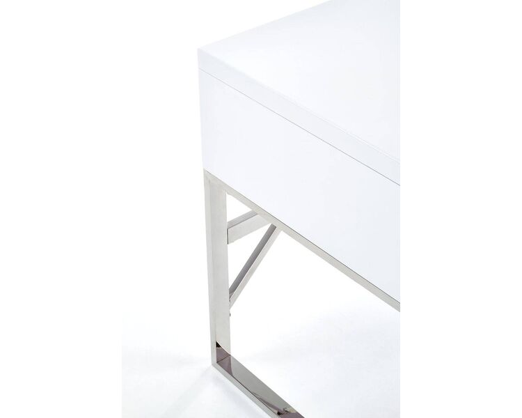 Купить Стол письменный Halmar B32 прямоугольный, металл, МДФ, 120 x 60 см, Варианты цвета: белый, фото 6