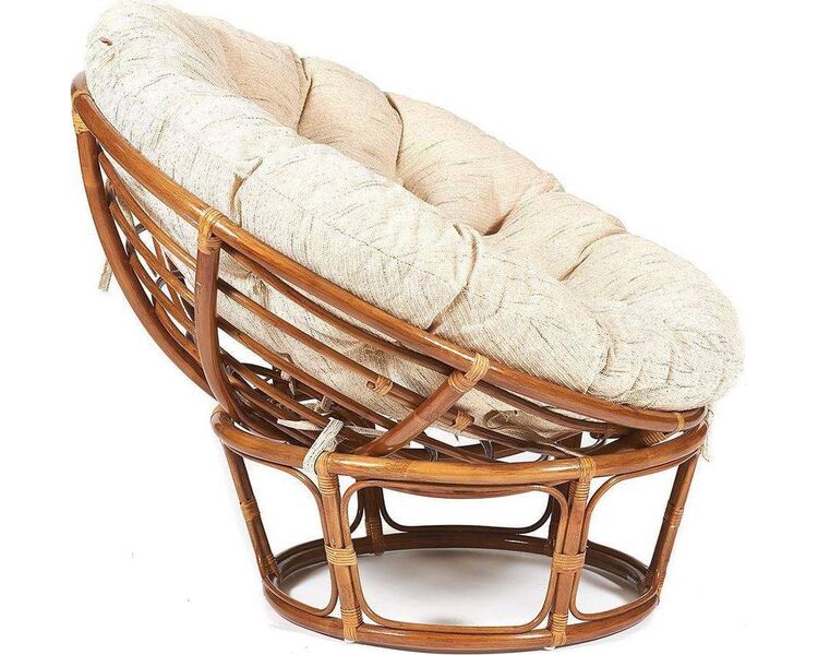 Купить Подушка для кресла Papasan, текстиль, бежевый, Цвет: бежевый, фото 7