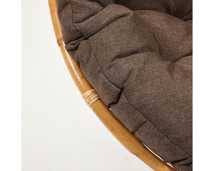 Купить Подушка для кресла Papasan, текстиль, коричневый, Цвет: коричневый, фото 4