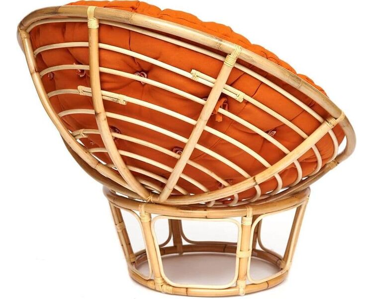 Купить Подушка для кресла Papasan, текстиль, оранжевый, Цвет: оранжевый, фото 4
