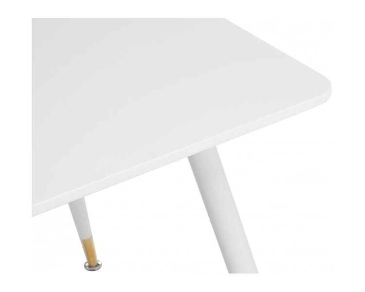Купить Стол Bianka белый прямоугольный, металл, МДФ, 120 x 80 см, Варианты цвета: белый, фото 6