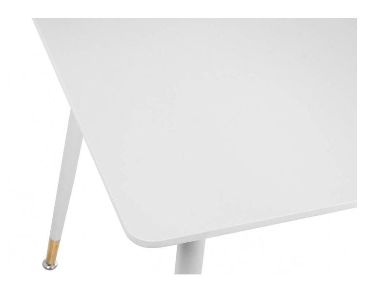 Купить Стол Bianka белый прямоугольный, металл, МДФ, 120 x 80 см, Варианты цвета: белый, фото 7