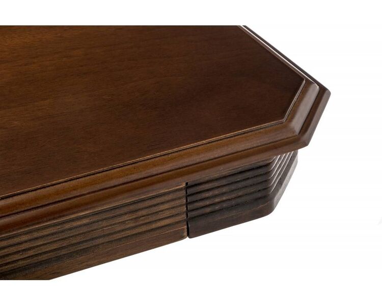Купить Стол Verona прямоугольный, массив гевеи, МДФ, 120 x 75 см, Варианты цвета: коричневый, фото 5