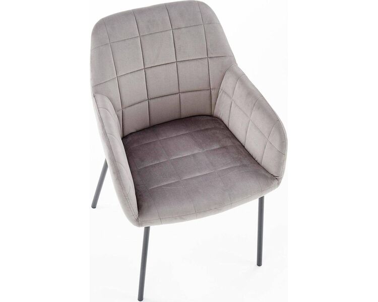 Купить Стул-кресло Halmar K305 серый, черный, Цвет: серый, фото 3