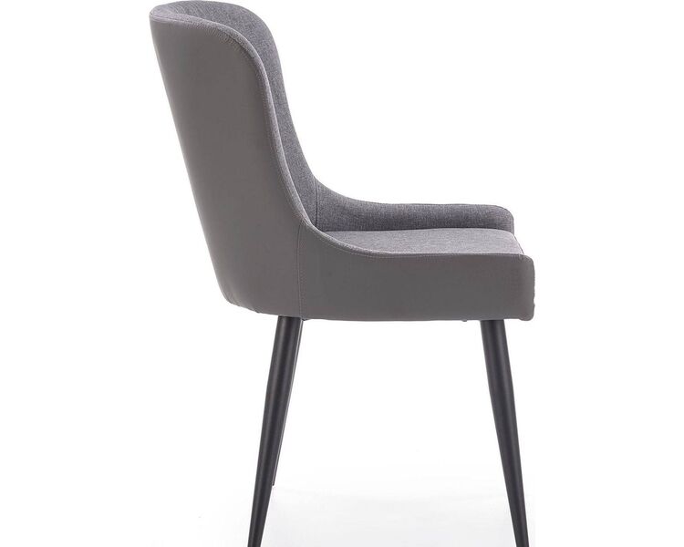 Купить Стул-кресло Halmar K333 светло-серый, черный, Цвет: светло-серый, фото 3