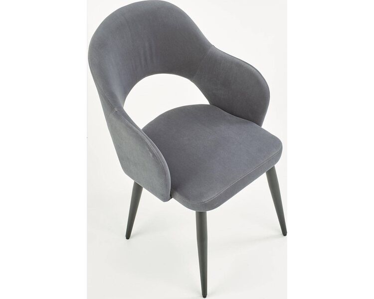 Купить Стул-кресло Halmar K364 серый, черный, Цвет: серый, фото 3