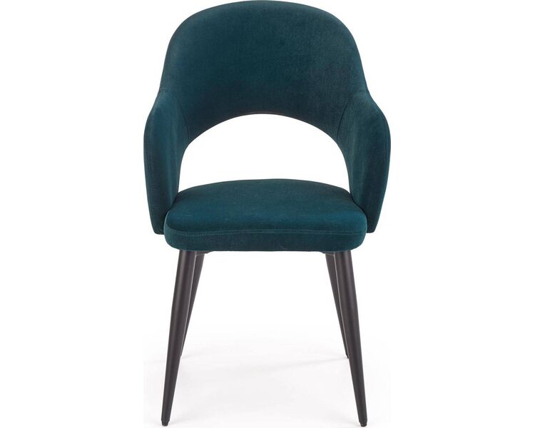 Купить Стул-кресло Halmar K364 темно-зеленый, черный, Цвет: темно-зеленый, фото 2