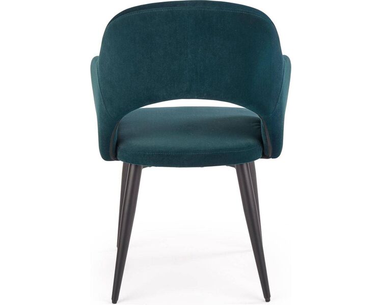 Купить Стул-кресло Halmar K364 темно-зеленый, черный, Цвет: темно-зеленый, фото 6