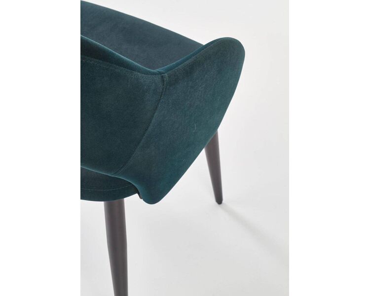 Купить Стул-кресло Halmar K364 темно-зеленый, черный, Цвет: темно-зеленый, фото 8