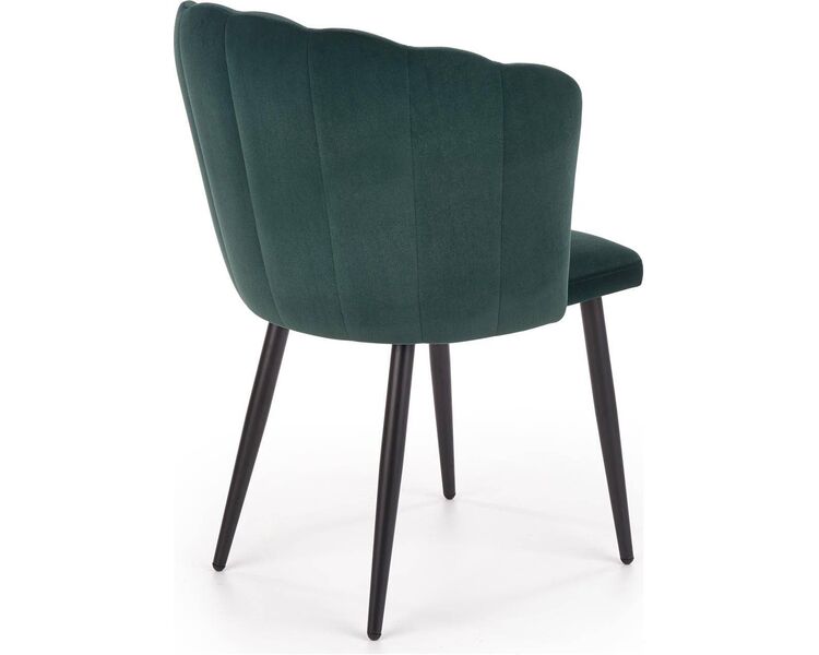 Купить Стул-кресло Halmar K386 темно-зеленый, черный, Цвет: темно-зеленый, фото 5