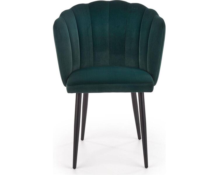 Купить Стул-кресло Halmar K386 темно-зеленый, черный, Цвет: темно-зеленый, фото 2