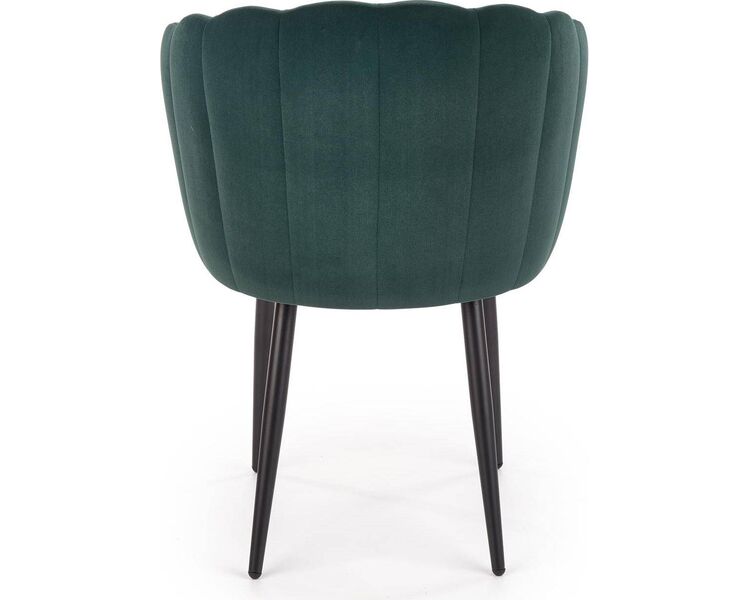 Купить Стул-кресло Halmar K386 темно-зеленый, черный, Цвет: темно-зеленый, фото 6