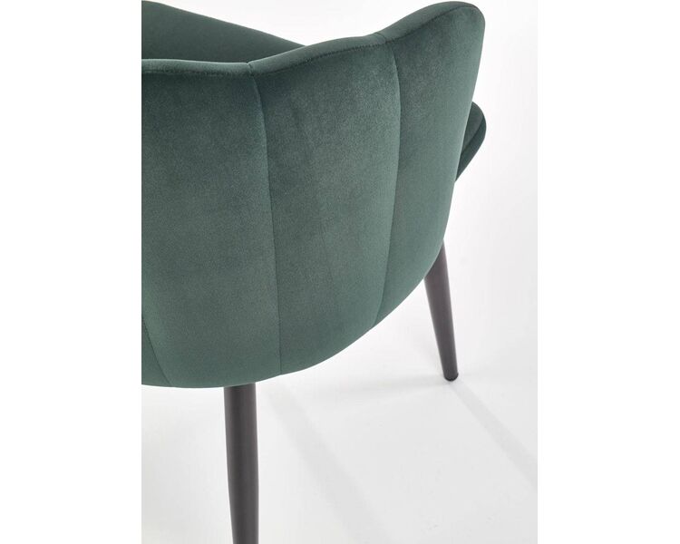 Купить Стул-кресло Halmar K386 темно-зеленый, черный, Цвет: темно-зеленый, фото 7