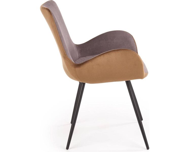 Купить Стул-кресло Halmar K392 серый, черный, Цвет: серый, фото 2