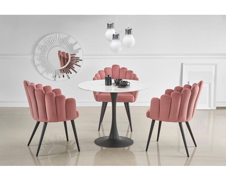 Купить Стул-кресло Halmar K410 розовый, черный, Цвет: розовый, фото 11