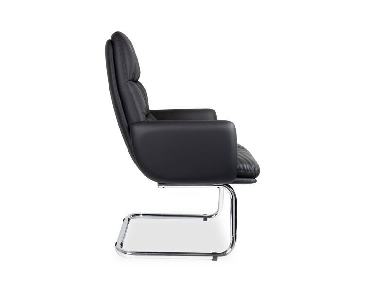 Купить Кресло для посетителей CLG-625 LBN-C черный, Цвет: черный, фото 3