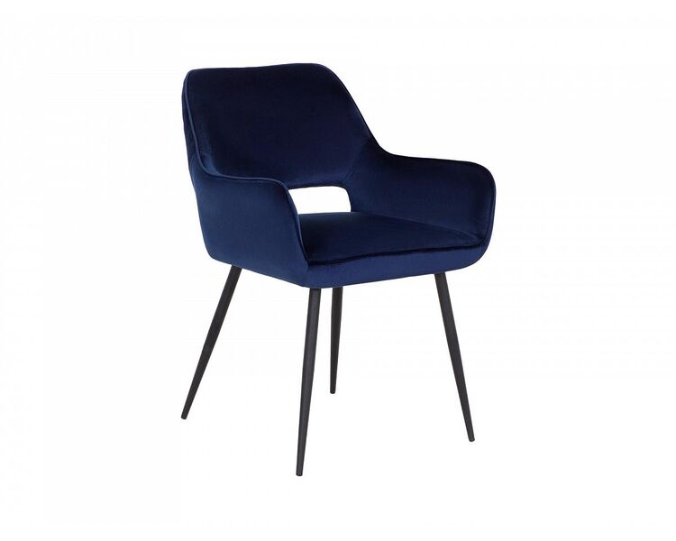 Купить Стул-кресло Barri синий/черный, Цвет: синий
