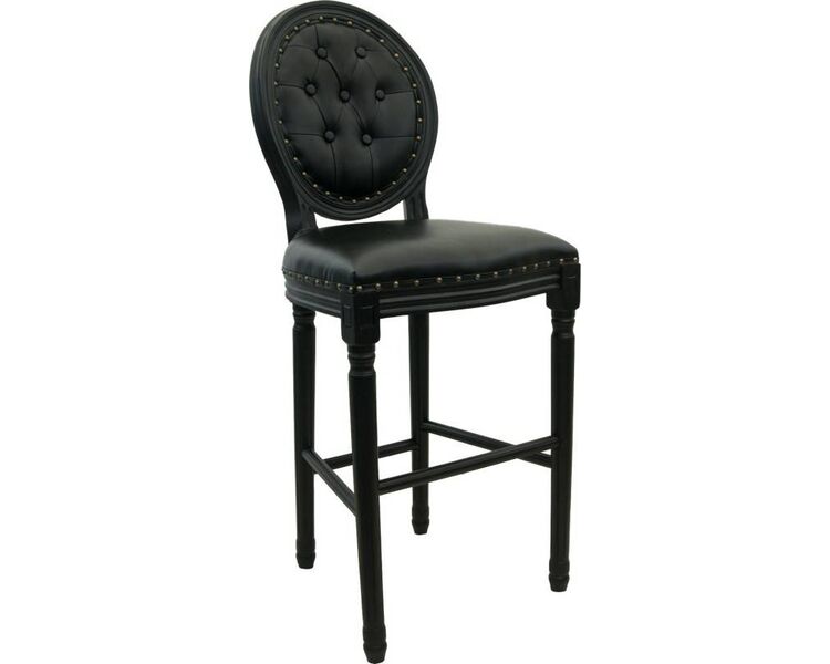 Купить Барный стул Filon button черный, Цвет: черный