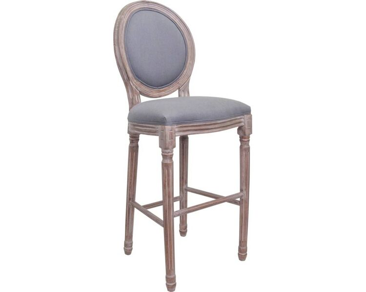 Купить Барный стул Filon серый, натуральный, Цвет: серый