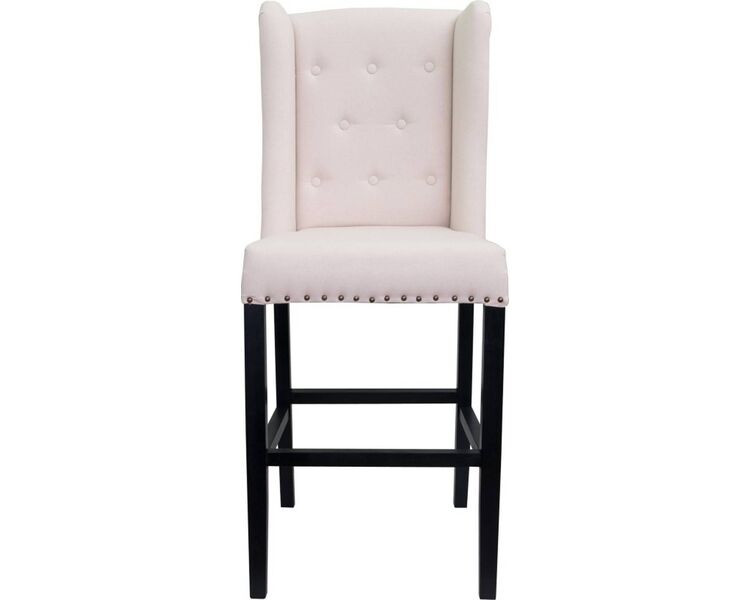 Купить Барный стул Skipton 2 бежевый, черный, Цвет: бежевый, фото 2