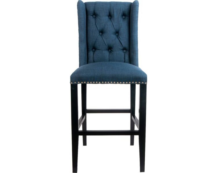 Купить Барный стул Skipton синий, черный, Цвет: синий, фото 2