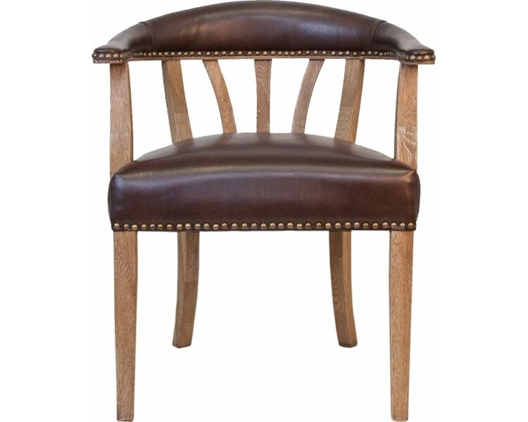 Купить Стул-кресло Tanner коричневый, натуральный, Цвет: коричневый, фото 2