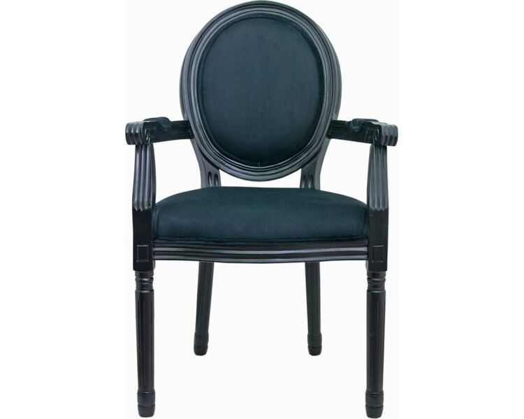 Купить Стул-кресло Volker arm black черный, Цвет: черный, фото 2