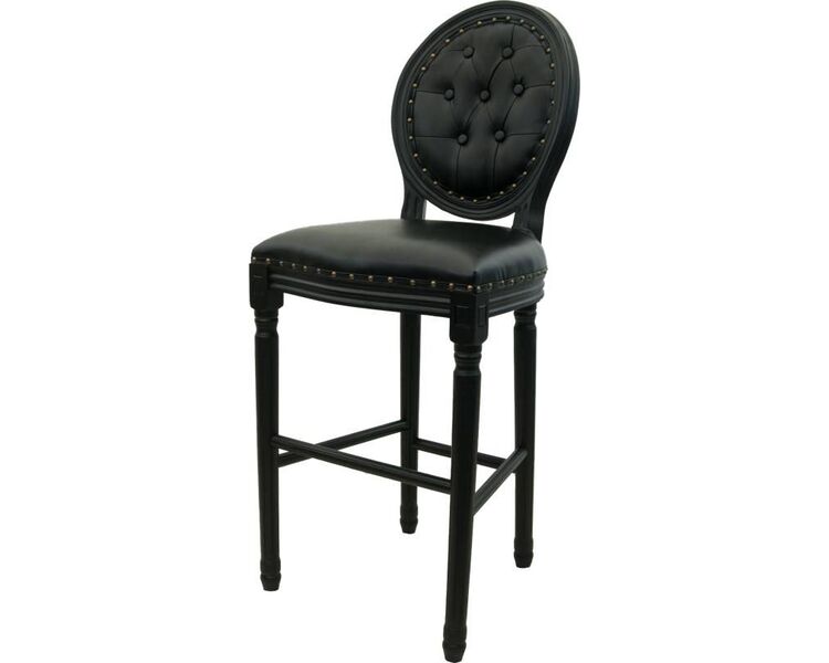 Купить Барный стул Filon button черный, Цвет: черный, фото 4