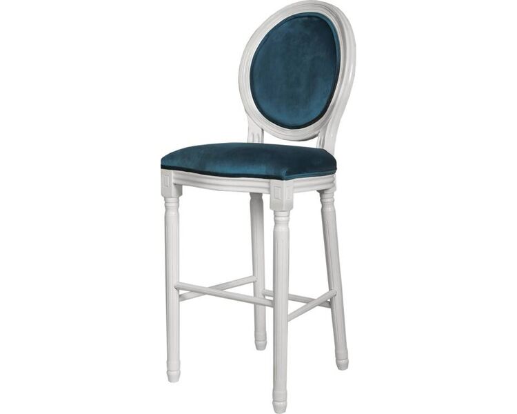 Купить Барный стул Filon white сине-зеленый, белый, Цвет: сине-зеленый, фото 2