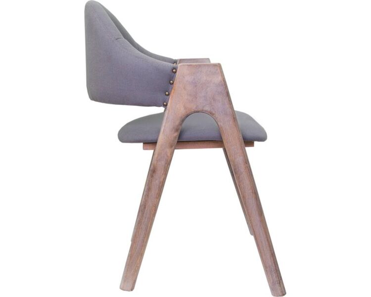 Купить Стул-кресло Bento серый, коричневый, Цвет: серый, фото 2