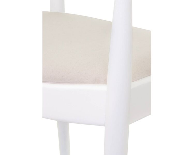 Купить Стул-кресло Carlo белый, бежевый, Цвет: белый, фото 5