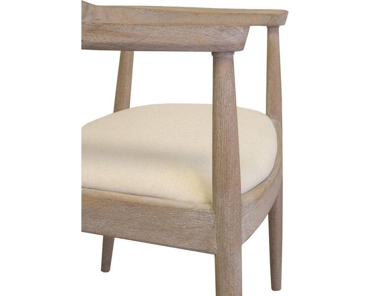 Купить Стул-кресло Carlo натуральный, бежевый, Цвет: натуральный, фото 5