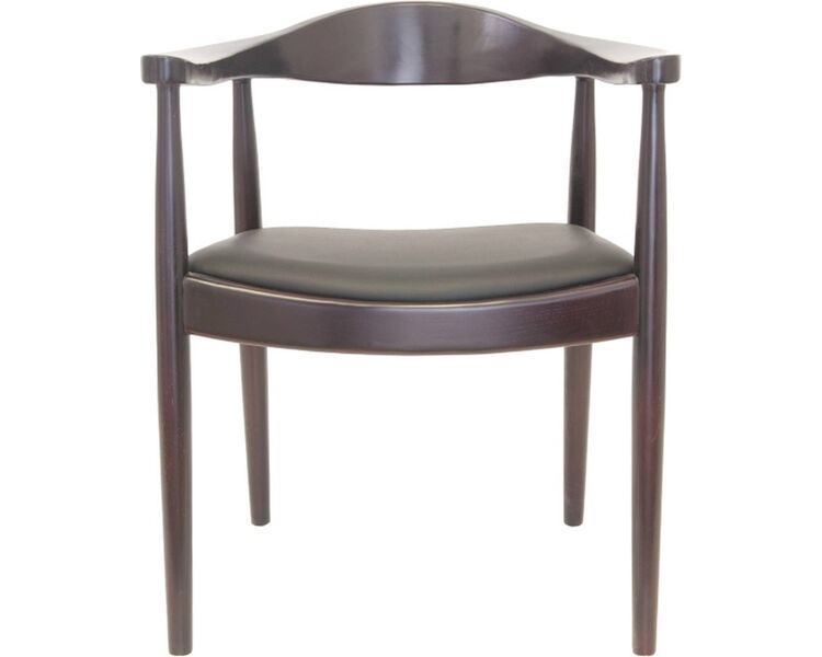 Купить Стул-кресло Carlo темно-коричневый, черный, Цвет: темно-коричневый, фото 2