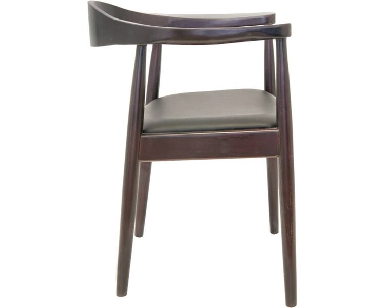 Купить Стул-кресло Carlo темно-коричневый, черный, Цвет: темно-коричневый, фото 3